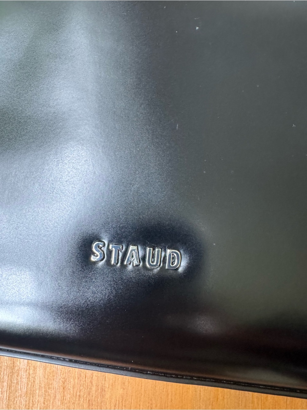 New Staud Winona Shoulder Black Bag - Picture 6 of 13